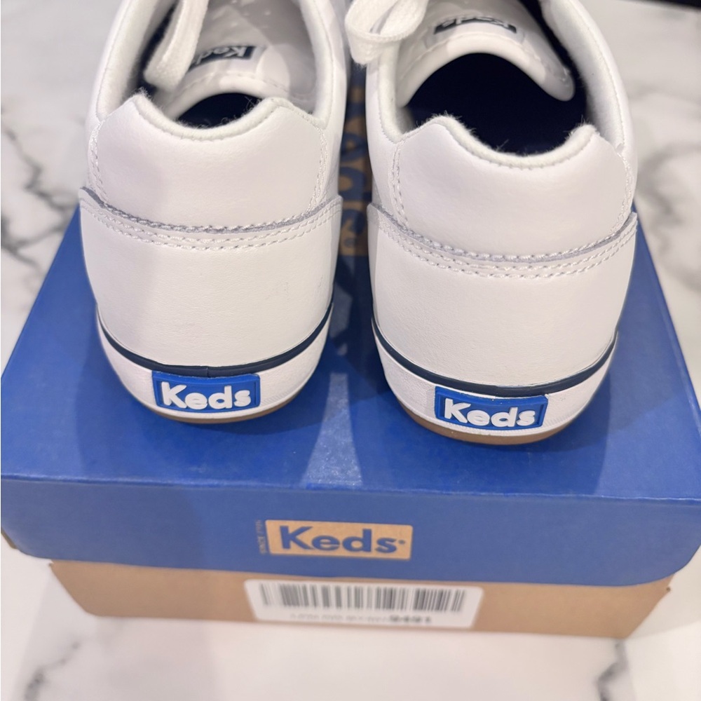 Keds White Leather Sneakers - Picture 3 of 4